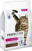 Perfect Fit Volwassen 1+ compleet droog kattenvoer voor volwassen katten vanaf 1 jaar, rijk aan zalm, 1 zak (7 kg)