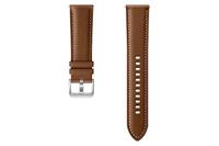 Samsung Stitch Leather Armband ET-SLR84, horlogeband voor Galaxy Watch3 met 22 mm bandbreedte, echt leren armband in bruin