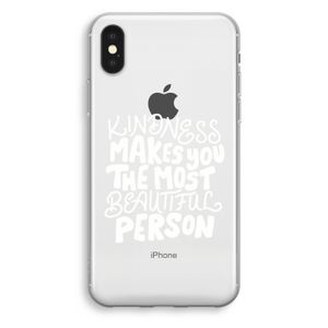 The prettiest: iPhone XS Transparant Hoesje