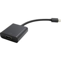 Value 12.99.3129 DisplayPort-kabel Mini-displayport / HDMI Adapterkabel Mini DisplayPort-stekker, HDMI-A-bus 0.15 m Zwart - thumbnail