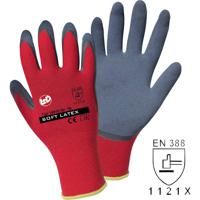 L+D Griffy Soft Latex 14910-7 Werkhandschoen Polyester Maat (handschoen): 7 EN 388:2016 Cat II 1 stuk(s)