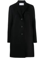 Harris Wharf London single-breasted wool coat - Noir