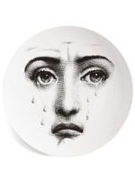 Fornasetti assiette Lina Cavalieri en porcelaine (26 cm) - Noir - thumbnail