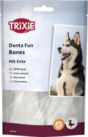 Trixie Denta Fun kauwbot met eendenvulling, 10 cm, 70 g