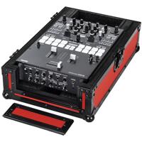 Odyssey FR10MIXBKREDXD flightcase voor 10 inch mixer rood