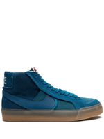 Nike baskets montantes SB Zoom Blazer Mid Premium Plus - Bleu - thumbnail