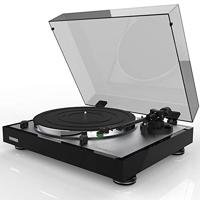 Thorens TD 402 DD draaitafel hoogglans zwart