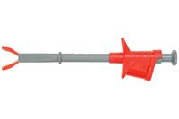 Veiligheids PINCER Clip, 4MM Testsonde, ROOD, Testsonde Tips & Positioners, Test & Meetaccessoires, Aantal 1 | SKPS 7630 NL