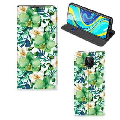 Xiaomi Redmi Note 9 Pro | 9S Smart Cover Orchidee Groen