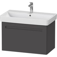 Wastafelkast Duravit No.1 Met 1 Lade 74x42.6x47.8 cm Met Geïntegreerde Greep Mat Grafiet Duravit - thumbnail