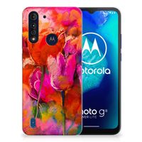 Hoesje maken Motorola Moto G8 Power Lite Tulips