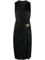 Versace robe Medusa mi-longue 95 - Noir - thumbnail