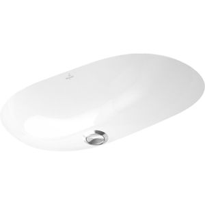 Villeroy & Boch O.novo onderbouw wastafel 53x32cm zonder kraangat overloop wit 41625001