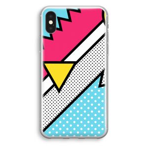 Pop Art #3: iPhone XS Transparant Hoesje