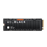 WD Black™ SN850 Heatsink 500 GB NVMe/PCIe M.2 SSD 2280 harde schijf M.2 NVMe PCIe 4.0 x4 Retail WDS500G1XHE