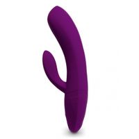 Laid - V.1 Silicone Rabbit Vibrator USB-Oplaadbaar Paars