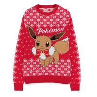 Pokémon Sweatshirt Christmas Jumper Eevee Size M - thumbnail