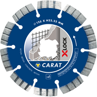 Carat Diamantzaag slijpschijf X-lock Beton Ø125x22,23 MM - CCXLOCK125