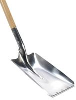 Talen Tools – Ballastschop – Karlstad – Aluminium – Met slijtstrip – Essenhouten steel – 85 cm