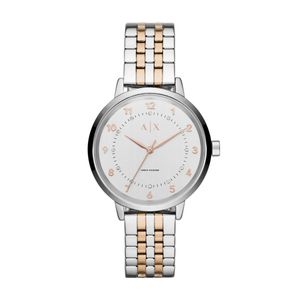 Horlogeband Armani Exchange AX5370 Staal Bi-Color 16mm