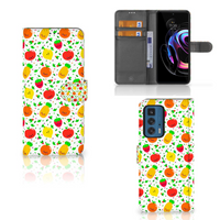 Motorola Edge 20 Pro Book Cover Fruits - thumbnail