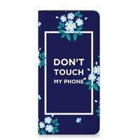 Samsung Galaxy A14 5G Design Case Flowers Blue DTMP