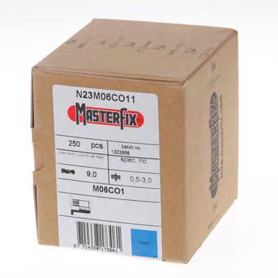 Blindklinkmoer m6 staal