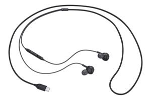 Samsung EO-IC100BBEGEU In Ear oordopjes Kabel Stereo Zwart Volumeregeling, Microfoon uitschakelbaar (mute)