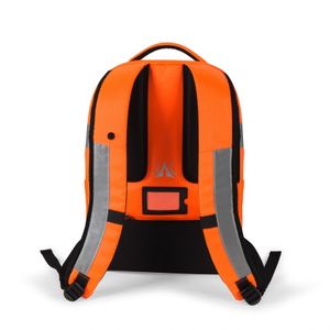 DICOTA Hi-Vis rugzak Oranje Polyethyleentereftalaat (PET), Thermoplastic polyurethaan (TPU)