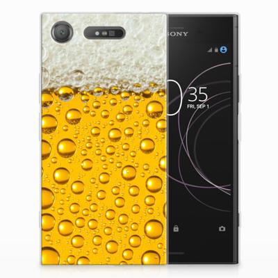 Sony Xperia XZ1 Siliconen Case Bier Sony Xperia XZ1 Siliconen Case Bier