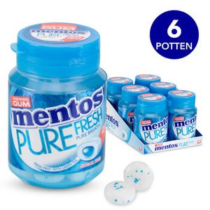 Mentos Mentos - Pure Freshmint Gum 6 Stuks