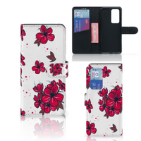 Huawei P40 Pro Hoesje Blossom Red - thumbnail