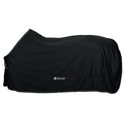 Deken Bucas Shamrock Power, 155 CM in zwart/zilver