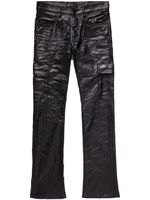 Purple Brand P004 cargo flared jeans - Noir