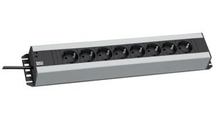 Bachmann CRAFTSMAN 8x power socket (300.006) stekkerdoos voor 8 stekkers, 19 inch