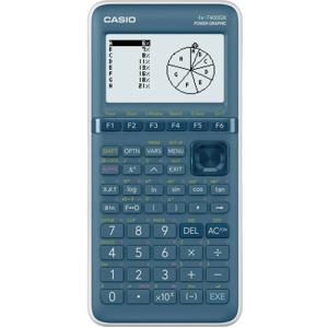 Casio FX-7400GIII Grafische rekenmachine Cyaan Aantal displayposities: 21 werkt op batterijen (b x h x d) 87.5 x 21.3 x 180.5 mm