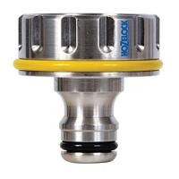 Hozelock - Metalen aansluiting voor buitenkraan met schroefdraad Pro 1' 2042P0000