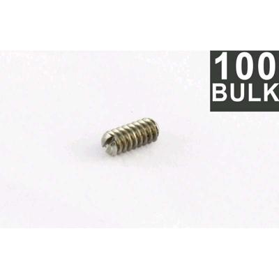 AllParts GS-3374-B05 schroeven voor brughoogte gitaar zilver