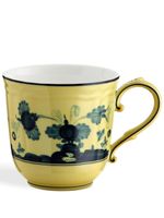 GINORI 1735 tasse Oriente Italiano en porcelaine - Jaune