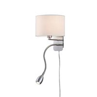 Trio HOTEL R wit bedlamp - thumbnail