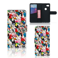 Google Pixel 3A Telefoonhoesje met Pasjes Birds