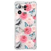 Xiaomi 13 Pro Case Butterfly Roses - thumbnail