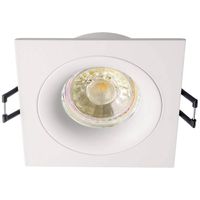 Deko Light Sirrah 110022 Plafondinbouwring LED, Halogeen GU5.3, MR16 35 W Signaalwit (RAL 9003)