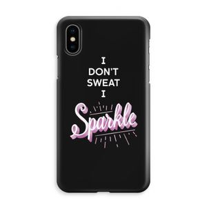 Sparkle quote: iPhone XS Max Volledig Geprint Hoesje