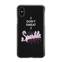 Sparkle quote: iPhone XS Max Volledig Geprint Hoesje