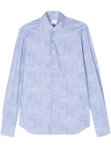 Xacus chemise boutonnée à manches longues - Bleu