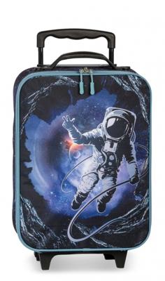 Fabrizio trolley astronaut 24 liter donkerblauw