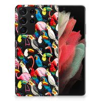 Samsung Galaxy S21 Ultra TPU Hoesje Birds - thumbnail