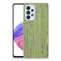 Samsung Galaxy A53 5G Bumper Hoesje Green Wood