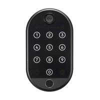 Yale - Smart Keypad 2 - Vingerafdruk - 05/303000/BL | Zwart | Werkt Samen met Slimme Yale-apparaten | Sleutelloze Toegang | Persoonlijke Toegangscode | Toegang via Vingerafdruk | Verlicht Toetsenbord